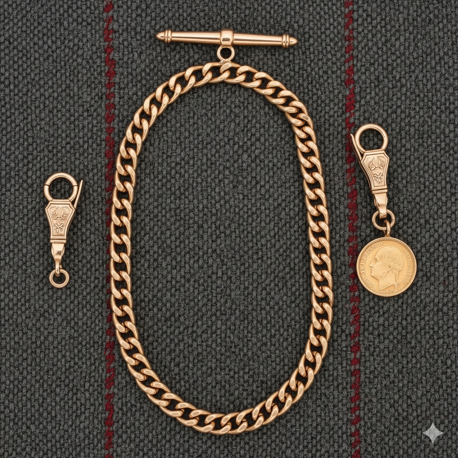 阿尔伯特链 (Albert Chain):从绅士腰间到女士颈间的华丽转身