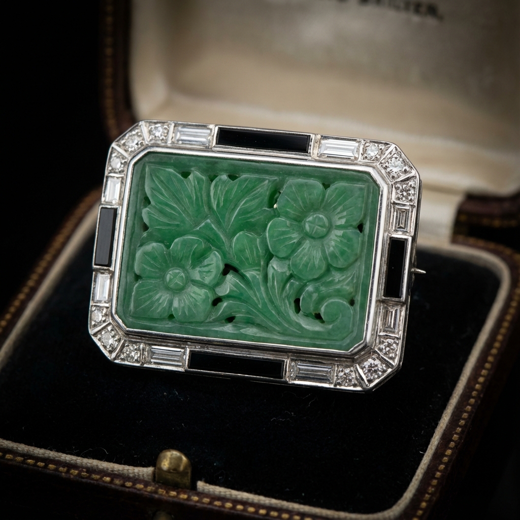 Art Deco 的东方绮梦:当卡地亚遇见老翡翠