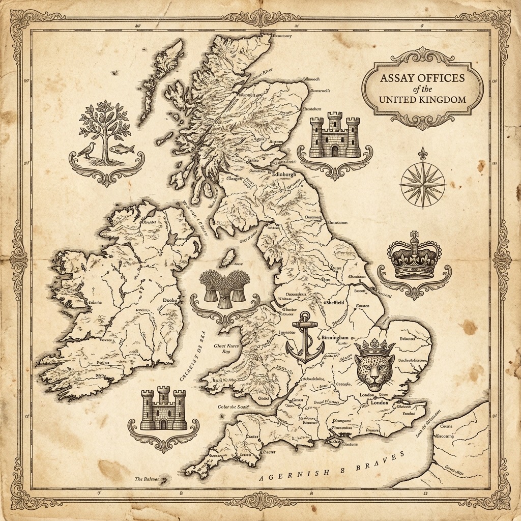 寻找失落的城市：英国银标全版地图