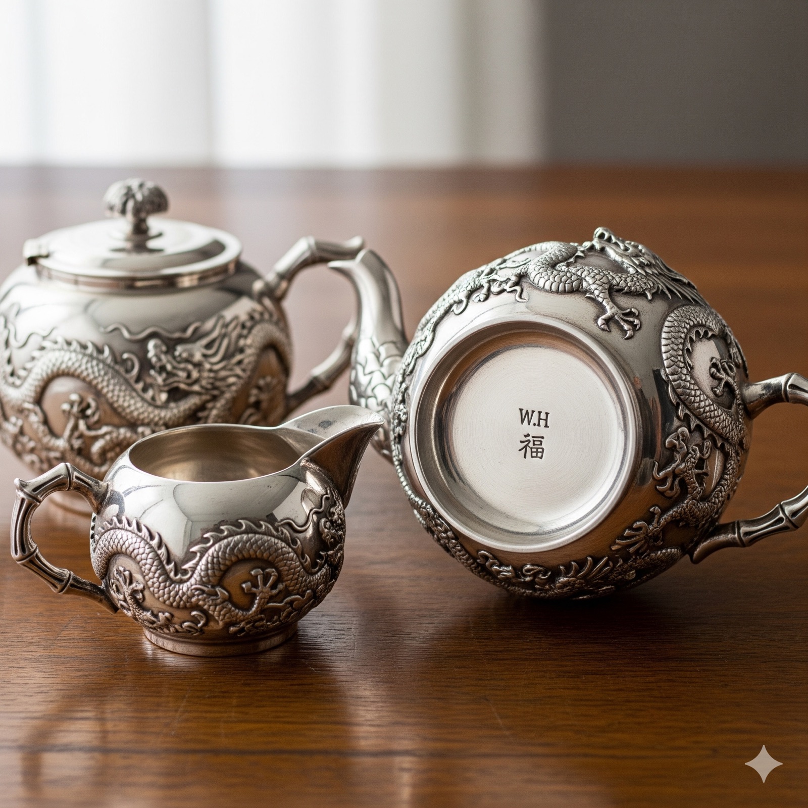 中国外销银 (CES)：遗落在海外的东方龙纹